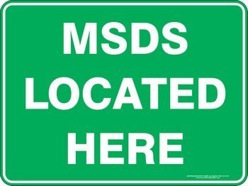 Safety Msds Located Here