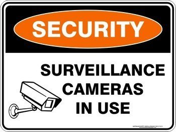 Security Surveillance Cameras In Use