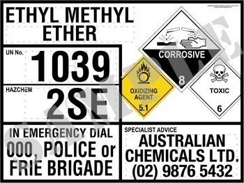 Emergency Information Panel Dual Sub-Risk Sample