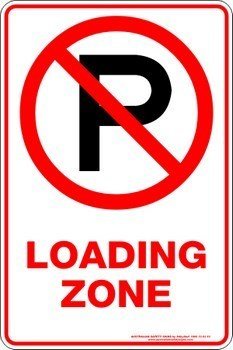 Carpark Loading Zone P