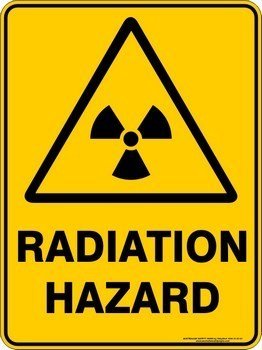 Warning Radiation Hazard