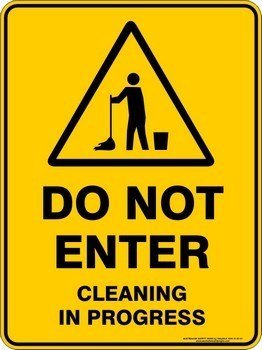 Warning Do Not Oil Or Clean Machinery