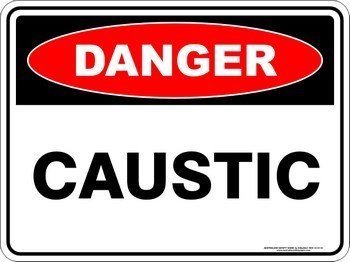 Danger Caustic