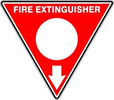 Fire Extinguisher Id Marker Tri Powder