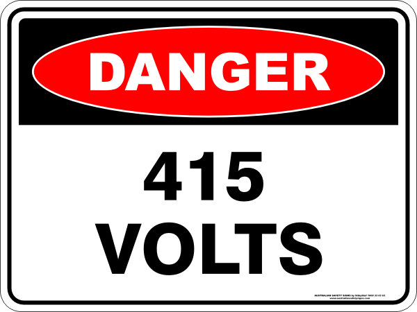 Danger 415 Volts
