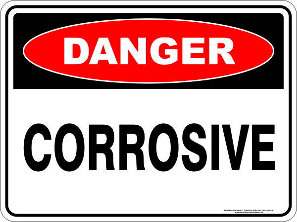 Danger Corrosive