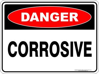 Danger Corrosive