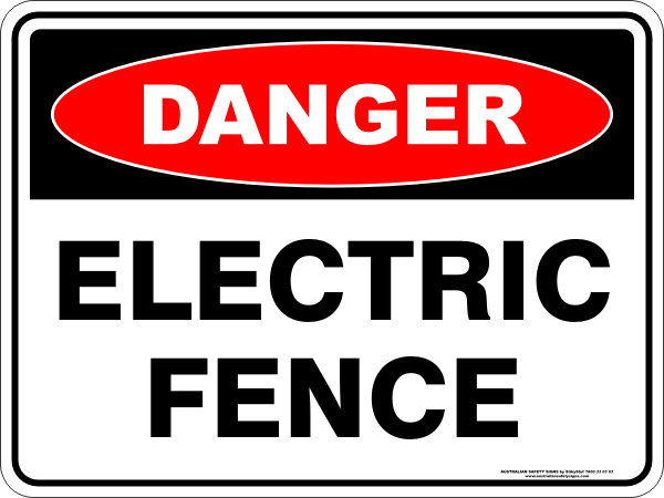 Danger Electric Fence