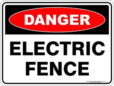 Danger Electric Fence