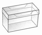 Business Card Holder, Landscape, A Single Pocket.700026