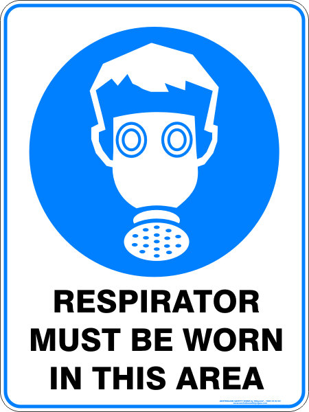 Mandatory Respirator Must Be Worn In This Area