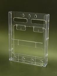 A4 Lit-Loc Modular Brochure Holder Wall Mounting. 772001