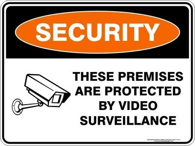 Security These Premises Are Protected By Video Surveillance