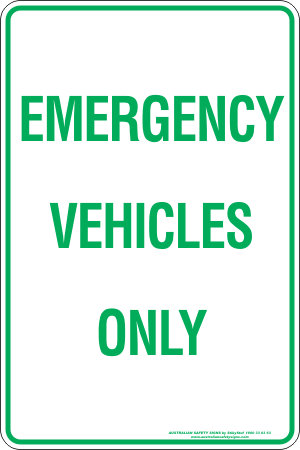 Carpark Emergency Vehicles Only