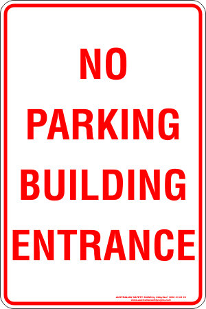 Carpark No Parking Building Entrance