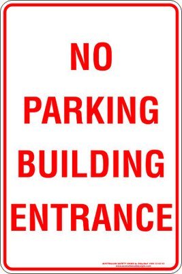 Carpark No Parking Building Entrance