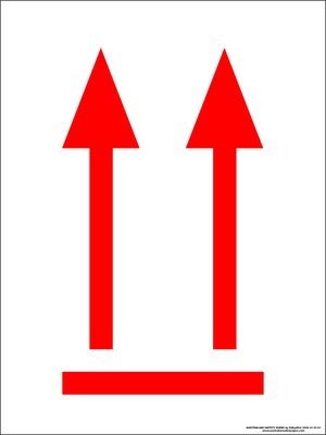 Orientation Arrows 1 Red