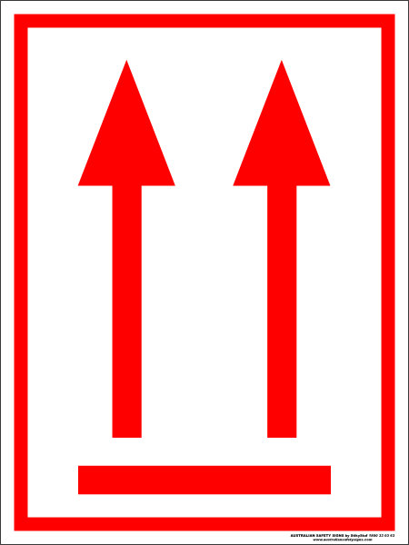 Orientation Arrows Red