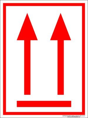 Orientation Arrows Red