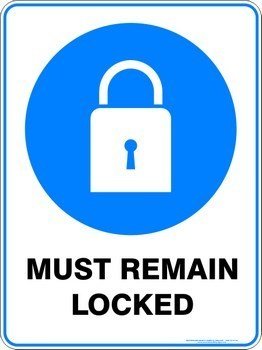 Mandatory Signs