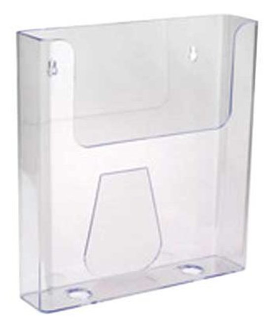 A4 Budget (keyhole) Wall mounting Brochure Holder. Full Carton of 20 only 86610