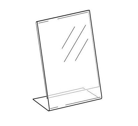 Lean Back Card Holder NZ Made DLE