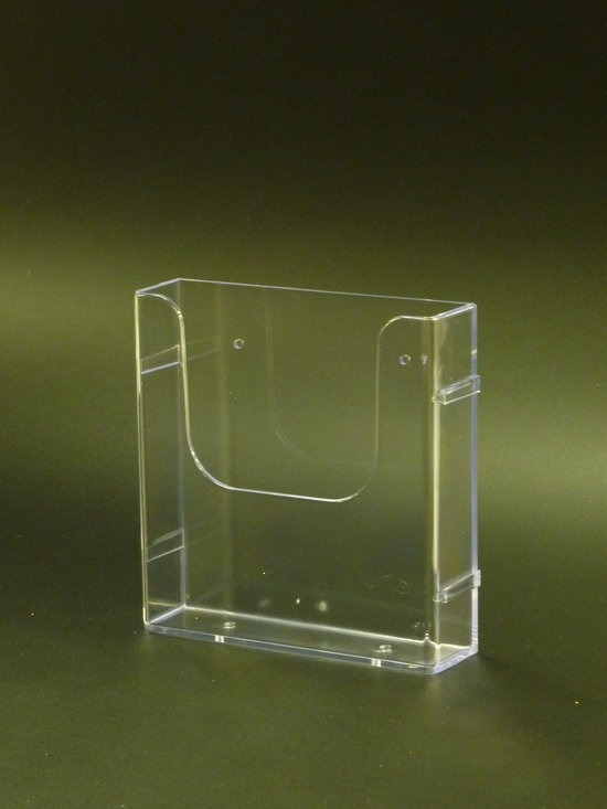 A5 Single Pocket, Portrait,  Brochure Holder. Wall Mounting. Flat back linking.39511