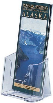 DLE Brochure (leaflet) Holder. Free standing. Single Pocket. Adcan Range. 77501