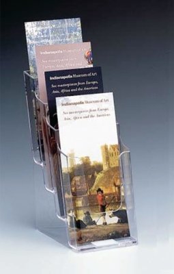 DLE 4-TIER BROCHURE HOLDER  77701*