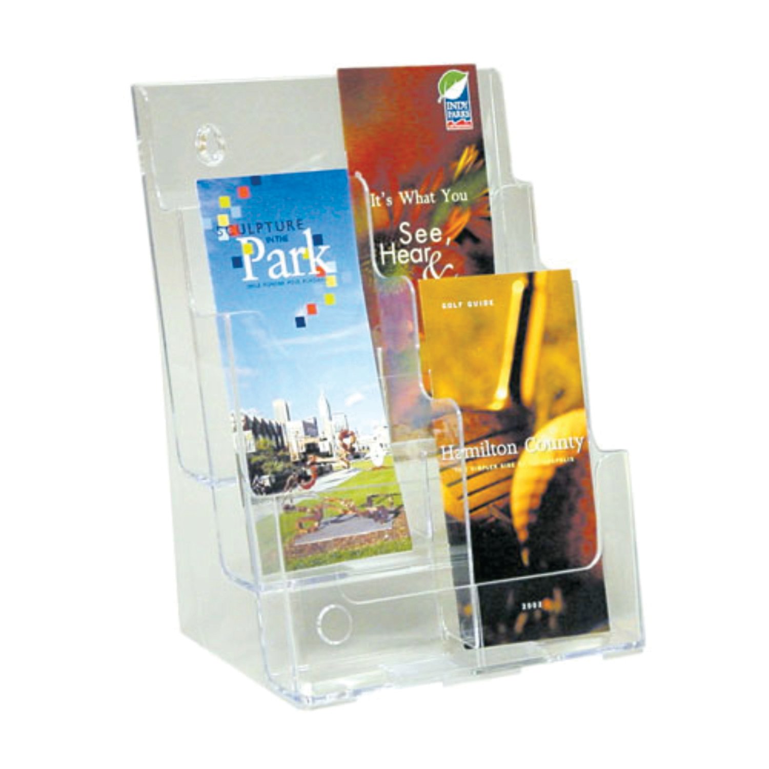 DLE 6 POCKET, BROCHURE HOLDER  77401*