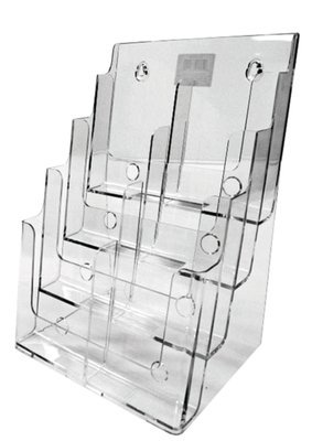 DLE 8-POCKET, BROCHURE HOLDER  77451*