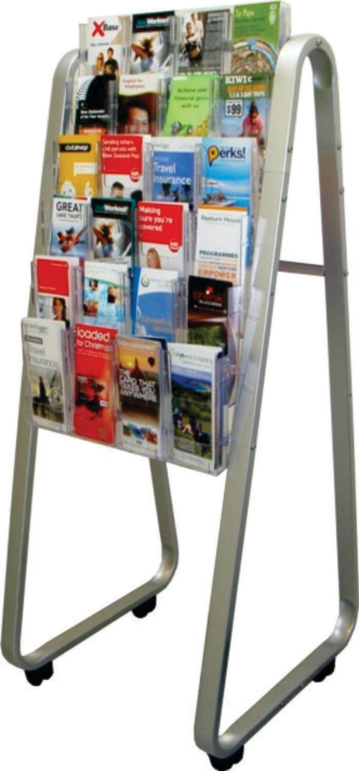 LIT LOC EASEL FLOOR STAND, 16 X DLE, SINGLE-SIDED  790921