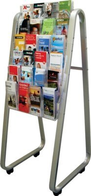 LIT LOC EASEL FLOOR STAND, 16 X DLE, SINGLE-SIDED  790921