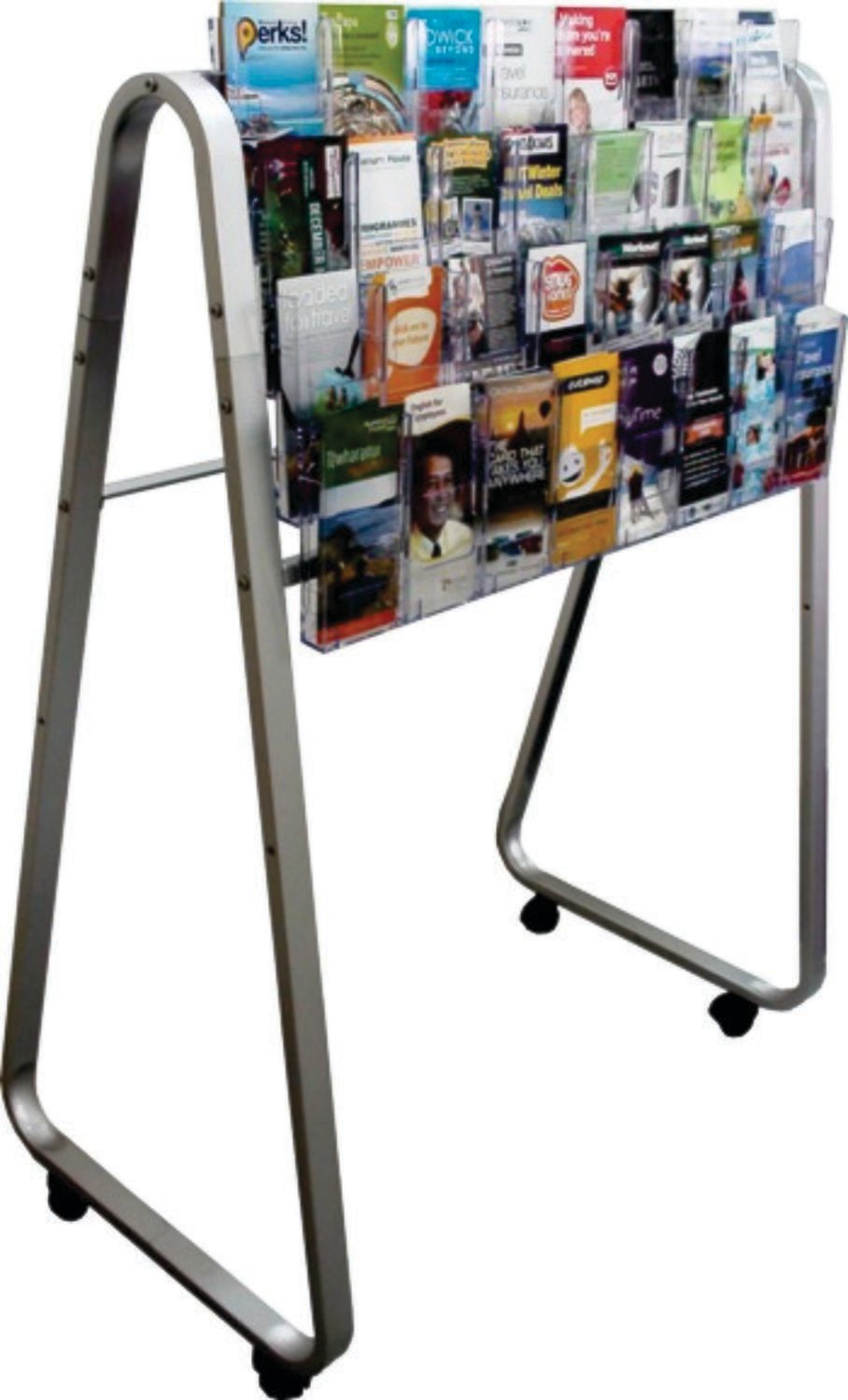 LIT LOC EASEL FLOOR STAND, 32 X DLE, SINGLE-SIDED  790931
