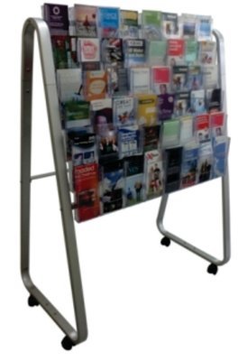 LIT LOC EASEL FLOOR STAND, 48 X DLE, SINGLE-SIDED  790941