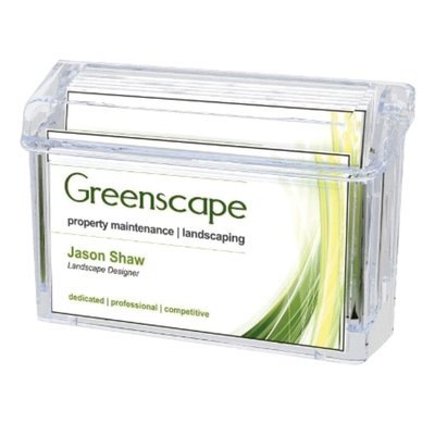 WEATHERPROOF BUSINESS CARD HOLDER WITH LID  70901