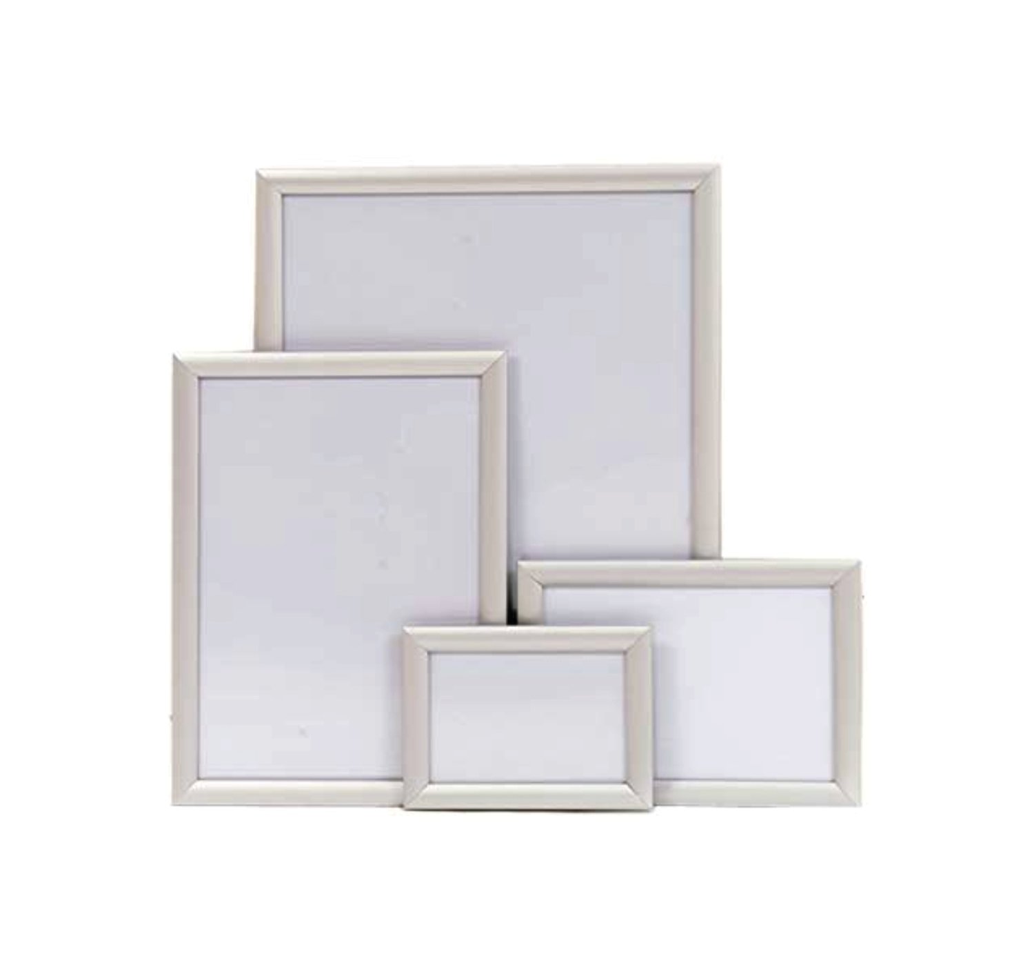 A1 PREMIUM SNAP FRAMES, STANDARD PROFILE (25MM), SILVER  82501