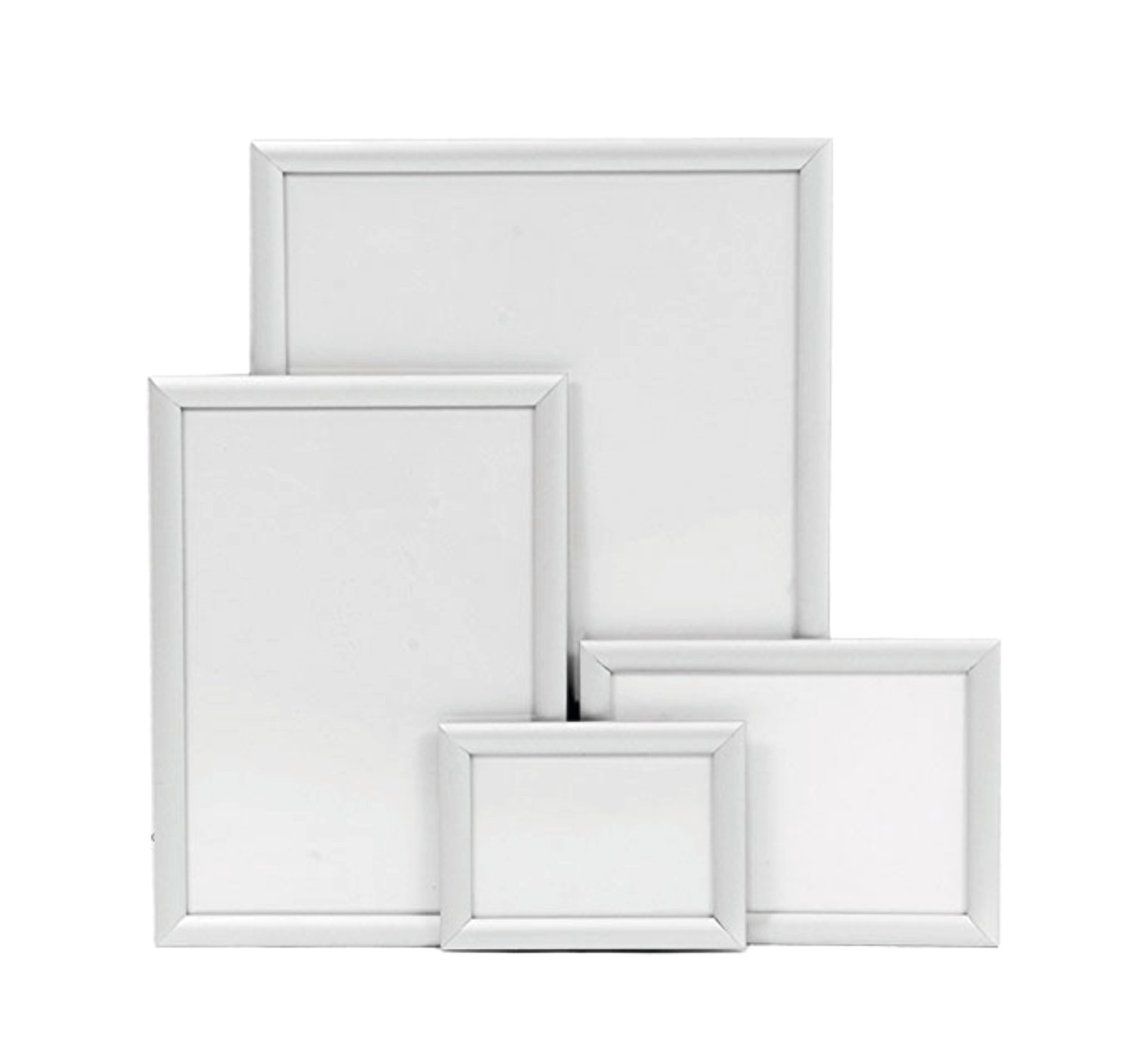 A4 PREMIUM SNAP FRAMES, STANDARD PROFILE (25MM), SILVER  82504