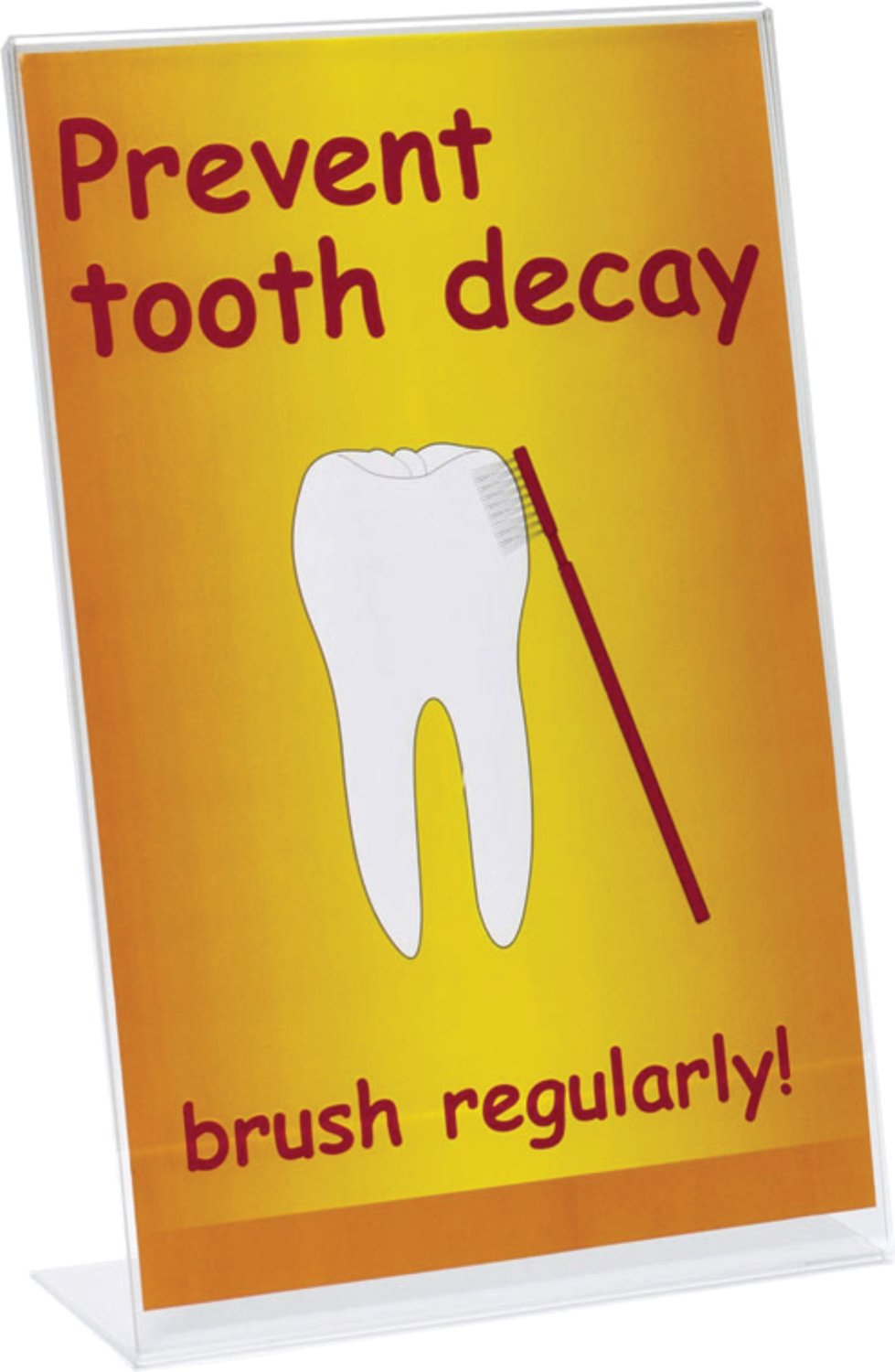 A3 SLANTED SIGN HOLDER, PORTRAIT, SINGLE-SIDED  47601