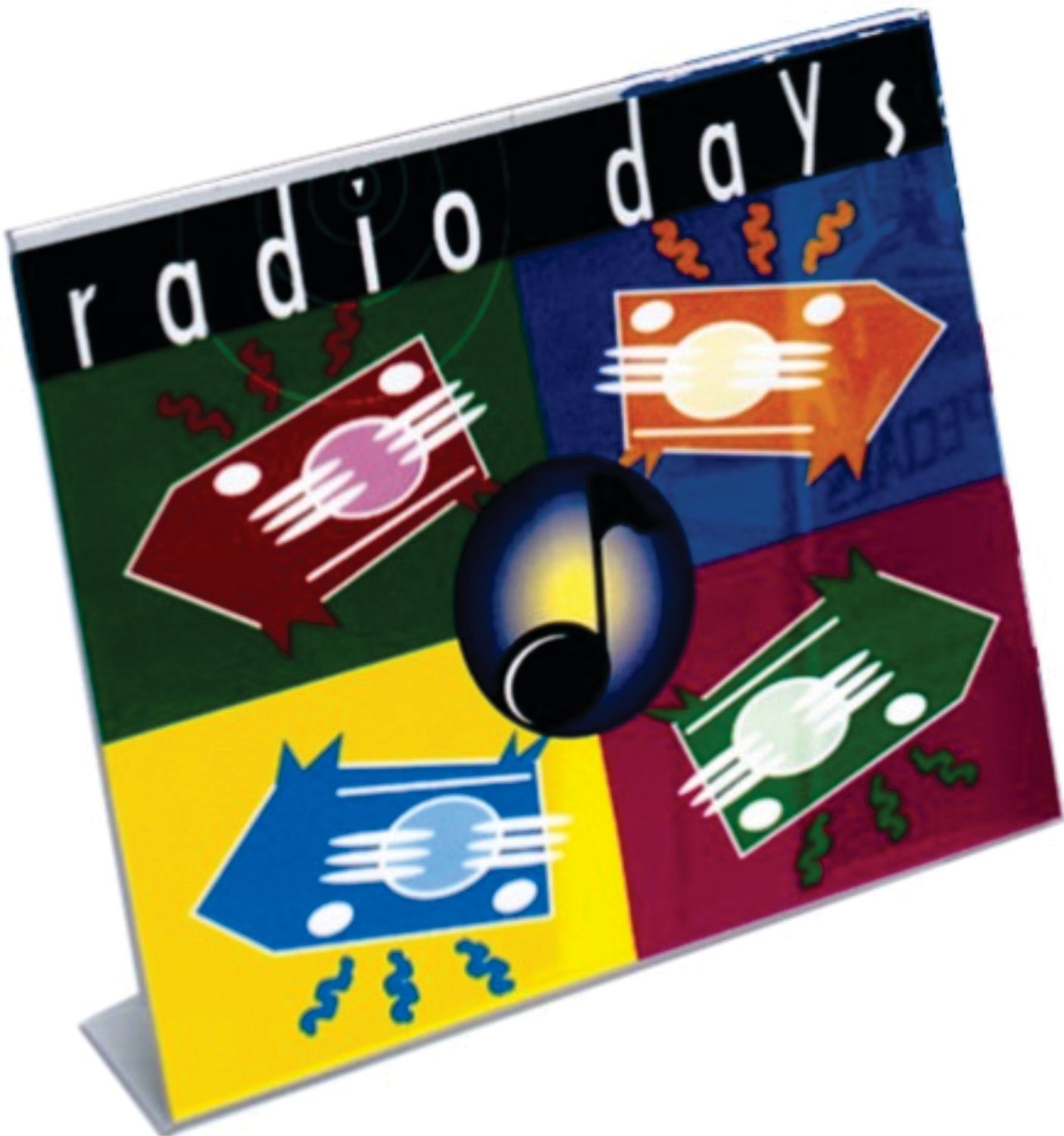 A7 SLANTED SIGN HOLDER, LANDSCAPE, SINGLE-SIDED  480401