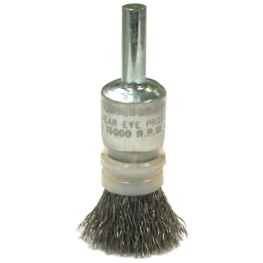 1x.014x1/4" Shank Crimped Wire End Brush