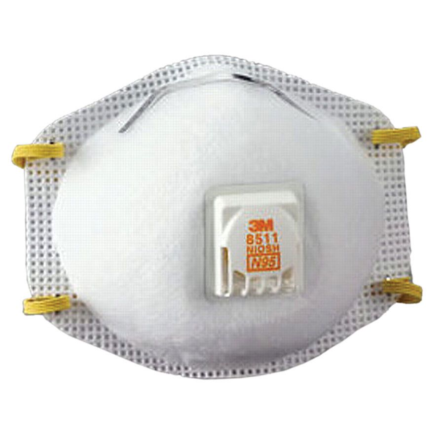N95 Valve Particulate Respirator 10/bx (8511) N95 Valve Particulate Respirator 10/bx (8511)