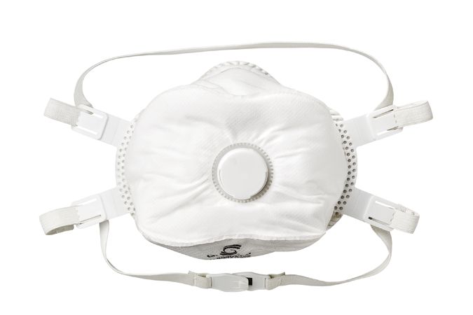 P100 Dust & Aerosol Respirator With Exhale Valve 5/bx P100 Dust & Aerosol Respirator With Exhale Valve 5/bx