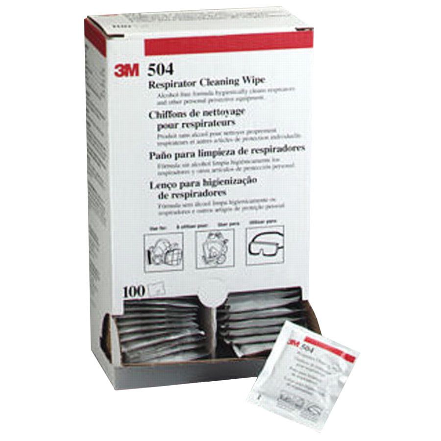Respirator Wipes - Non Alcohol 100/bx