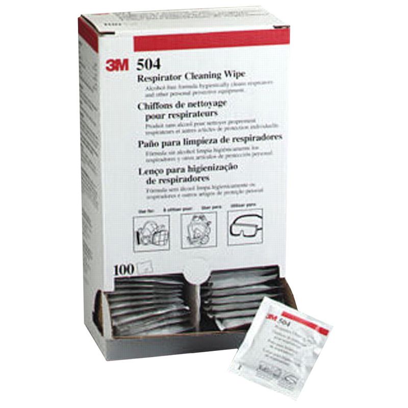 Respirator Wipes - Non Alcohol 100/bx