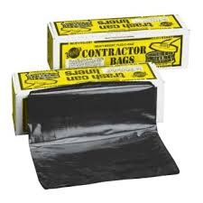 55 Gallon HD 3mil Trash Bags 50/bx