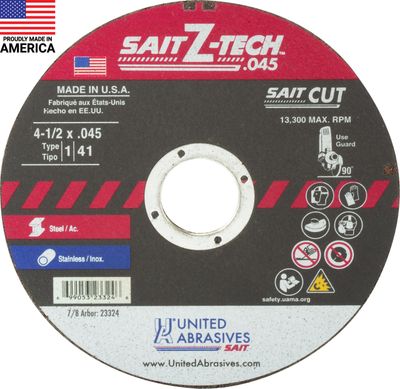 4-1/2x.045x7/8" Type 27 Z/O Wafer