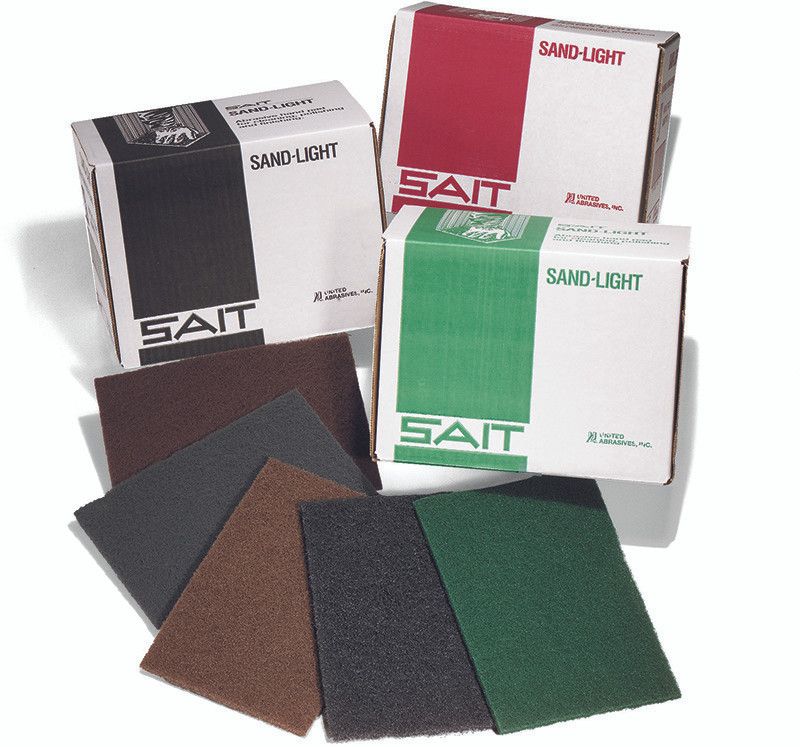 Green SS Cleaning and Finishing Pad, Medium 20/bx