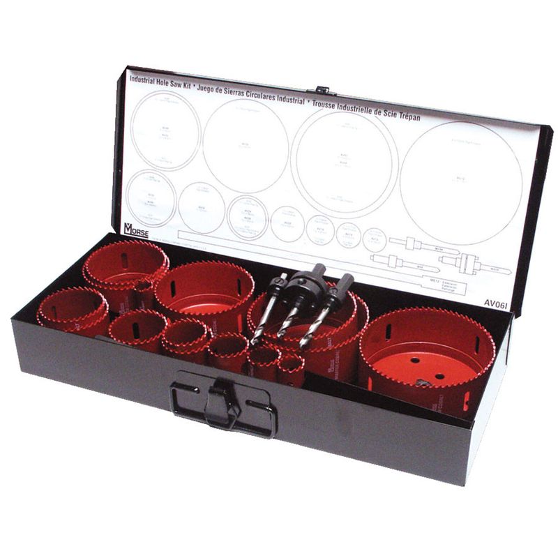 19 Piece Industrial Saw Kit - MK Morse