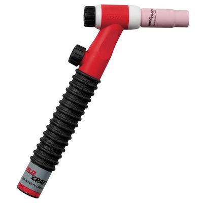 #17 Tig Torch Head With Flexible Head and Shut Off Valve